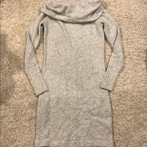 Gray SUPER COZY Sweater Dress: Size XS